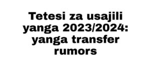 TETESI Za Usajili Yanga SC Dirisha Dogo 2023/2024, Kupitia Post Hii Utapata List Wachezaji Wapya Yanga 2023/2024, Wachezaji Wapya Yanga 2023 24, Majina Ya Wachezaji Wa Yanga, Picha Za Wachezaji Wa Yanga, Wachezaji Wapya Simba, Usajili mpya Yanga 2023/24 Tetesi za usajili yanga 2023/2024,Usajili Yanga 2024,Tetesi za usajili ulaya LEO 2023, Tetesi za Usajili Yanga leo Dirisha dogo, usajili yanga 2023/24 download video, Usajili Simba 2023/24, Wachezaji Wapya Yanga 2023,Tetesi za Usajili Tanzania.