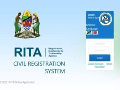 RITA Uhakiki wa Online System 2023/2024