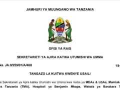 MAJINA ya Walioitwa Kwenye Usaili UTUMISHI January 19-2024