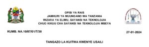 MAJINA ya Walioitwa Kwenye Usaili MUST 29-01-2024, Tangazo la Kuitwa Kwenye Usaili Chuo Kikuu cha Sayansi na Teknolojia Mbeya (MUST) 29-01-2024, Majina ya Walioitwa Kwenye Usaili Chuo Kikuu cha Sayansi na Teknolojia Mbeya MUST January 29-2024.