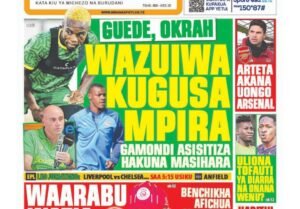 MAGAZETI ya Tanzania Leo Jumatano January 31-2024, Magazeti ya Tanzania Leo Jumatano tarehe 31-01-2024, Vichwa vya habari Katika Magazeti ya Leo Jumatano January 31.2024, Magazetini Leo 31.01.2024, Mazetini Leo Jumatano tarehe 31 January 2024,Guede Siangalii mtu usoni, Kiungo mgumu Simba arudishwa Kundini, Sopu na Akaminko waibeba Mechi  Simba, Kisa Inonga Benchikha awachenjia Mabosi Simba, Guede na Okrah wazuiwa kugusa Mpira, Gamondi asisitiza hakuna masihara, Waarabu watia Mkono Simba.