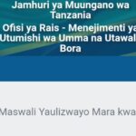 MASWALI na Majibu Katika Utumishi Portal