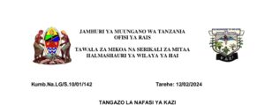 NAFASI za Kazi Halmashauri ya Wilaya ya Hai 12-02-2024, Nafasi za Kazi Halmashauri ya Wilaya ya Hai February 12-2024,Tangazo la Nafasi za Kazi Halmashauri Ya Wilaya ya Hai 12-02-2024,Urgent jobs vacancies at hai district february 12 2024, Jobs vacancies at hai district february 12 2024 ngos.