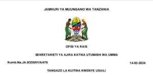 MAJINA ya Walioitwa kwenye Usaili UTUMISHI Leo 15-02-2024, Majina ya Walioitwa kwenye Usaili Taasisi Mbalimbali za UMMA 15-02-2024, Orodha ya Majina ya Walioitwa kwenye Usaili Taasisi Mbalimbali za UMMA 15-02-2024, Tangazo la Kuitwa Kwenye Usaili Taasisi Mbalimbali za UMMA 15-02-2024.