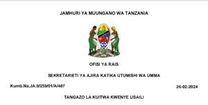 MAJINA ya Walioitwa kwenye Usaili UTUMISHI February 26-2024,Tangazo la Kuitwa Kwenye Usaili Taasisi Mbalimbali za UMMA 26-02-2024, Majina ya walioitwa kwenye usaili utumishi february 26 2024 date, Tangazo LA kuitwa kwenye usaili Utumishi Ajira portal, MAJINA YA WALIOITWA KWENYE USAILI UTUMISHI 2024, Majina ya Waliotwa kwenye Usaili Ajira Portal February 2024.