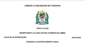 MAJINA ya Waliotwa Kwenye Usaili STAMICO March 2024,Tangazo la Kuitwa Kwenye Usaili Shirika la Madini la Taifa (STAMICO) Majina ya Nyongeza 06-03-2024,Job vacancies at State Mining Corporation STAMICO,Call For An Interview Stamico PDF,Stamico logo 2024, STAMICO - Salary Scale,STAMICO Managing Director, Stamico logo history, STAMICO Board of Directors, Stamico transfer,STAMICO job vacancies, Stamico mail login, Changube Copper Project, Kiwira coal Mine
STAMIGOLD Company Limited,Buhemba Gold mine.