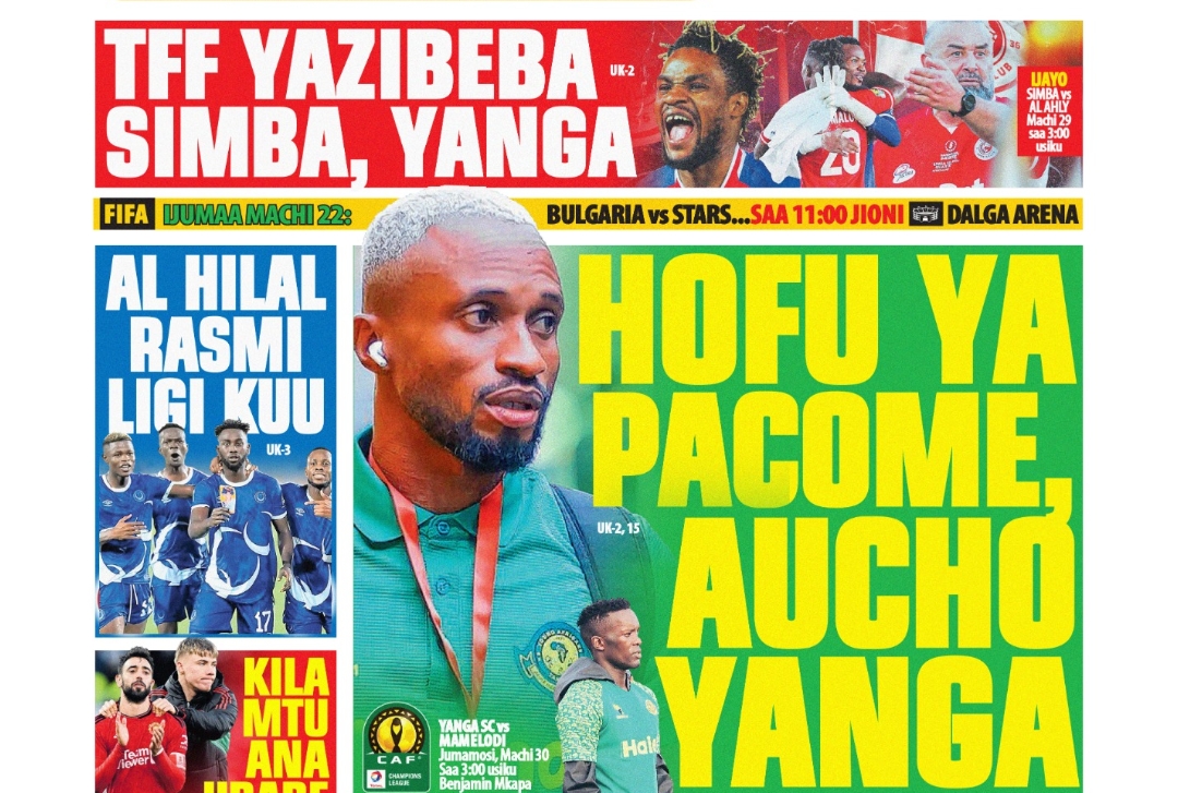 MAGAZETI ya Tanzania Jumanne March 19-2024