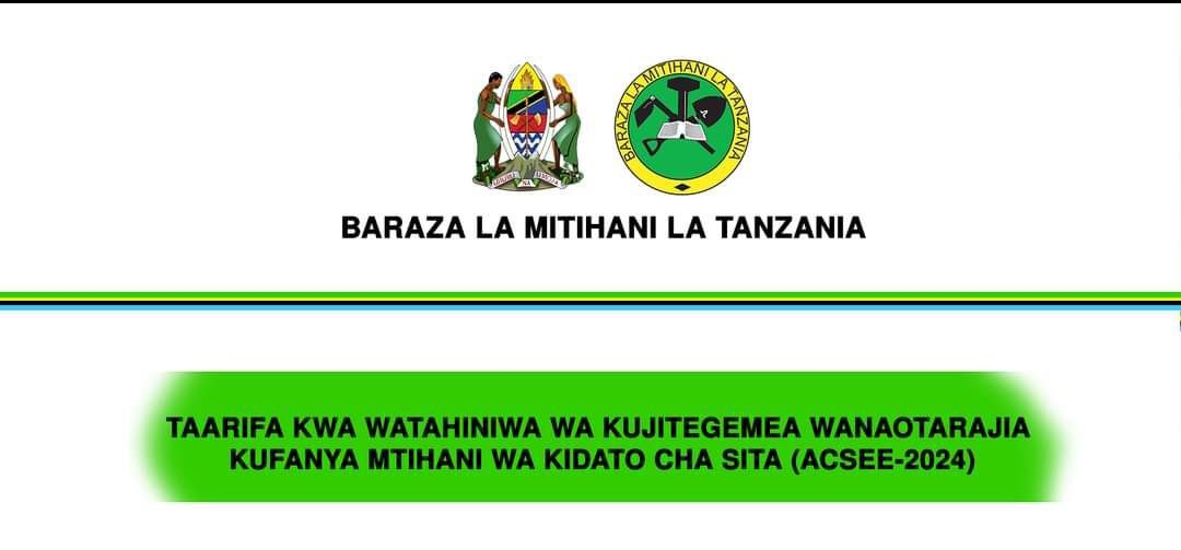 NECTA taarifa Kwa Wanaotarajia Kufanya Mtihani wa Kidato Cha Sita 2024,DSEE EXAM TIMETABLE MAY 2024,GATCE EXAM TIMETABLE, MAY 2024, NECTA Form Six Timetable 2024 PDF | Ratiba Ya Mtihani Wa Kidato Cha Sita 2024, Sifa za watahiniwa wa kujitegemea Kidato Cha Sita.