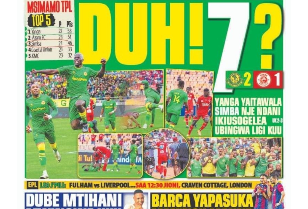 MAGAZETI ya Tanzania Jumapili April 21-2024, Magazeti ya Tanzania Leo Jumapili April 21-2024, Magazeti ya Tanzania Leo Jumapili tarehe 21-04-2024, Vichwa vya habari Katika Magazeti ya Leo Jumapili April 21-2024, Magazetini Leo 21.04.2024, Mazetini Leo Jumapili tarehe 21 April 2024.