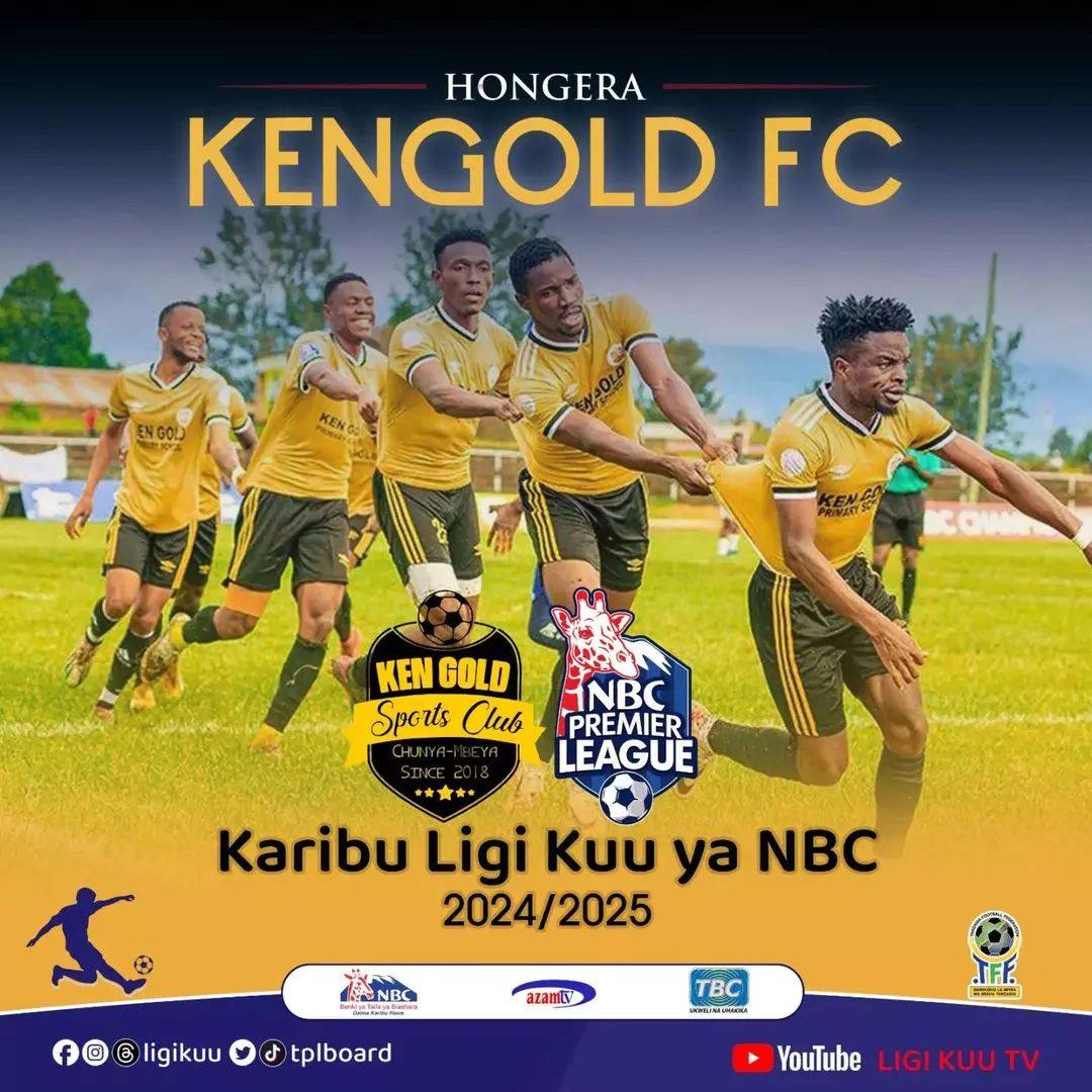 Kengold FC yapanda Ligi Kuu ya NBC 2024/2025