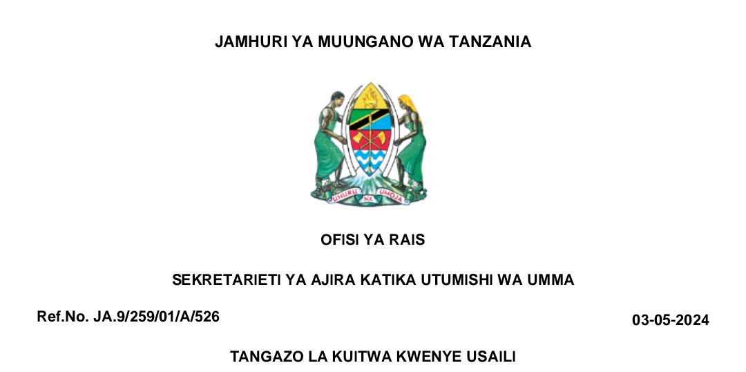 MAJINA ya Waliotwa Kwenye Usaili MDA's na LGA's 03-05-2024, Kuitwa Kwenye Usaili MDAs na LGAs May 03-2024, Orodha ya Majina ya Waliotwa kwenye Usaili MDA's na LGA's 03-05-2024,TANGAZO LA KUITWA KWENYE USAILI MDA's NA LGA's 03-05-2024.