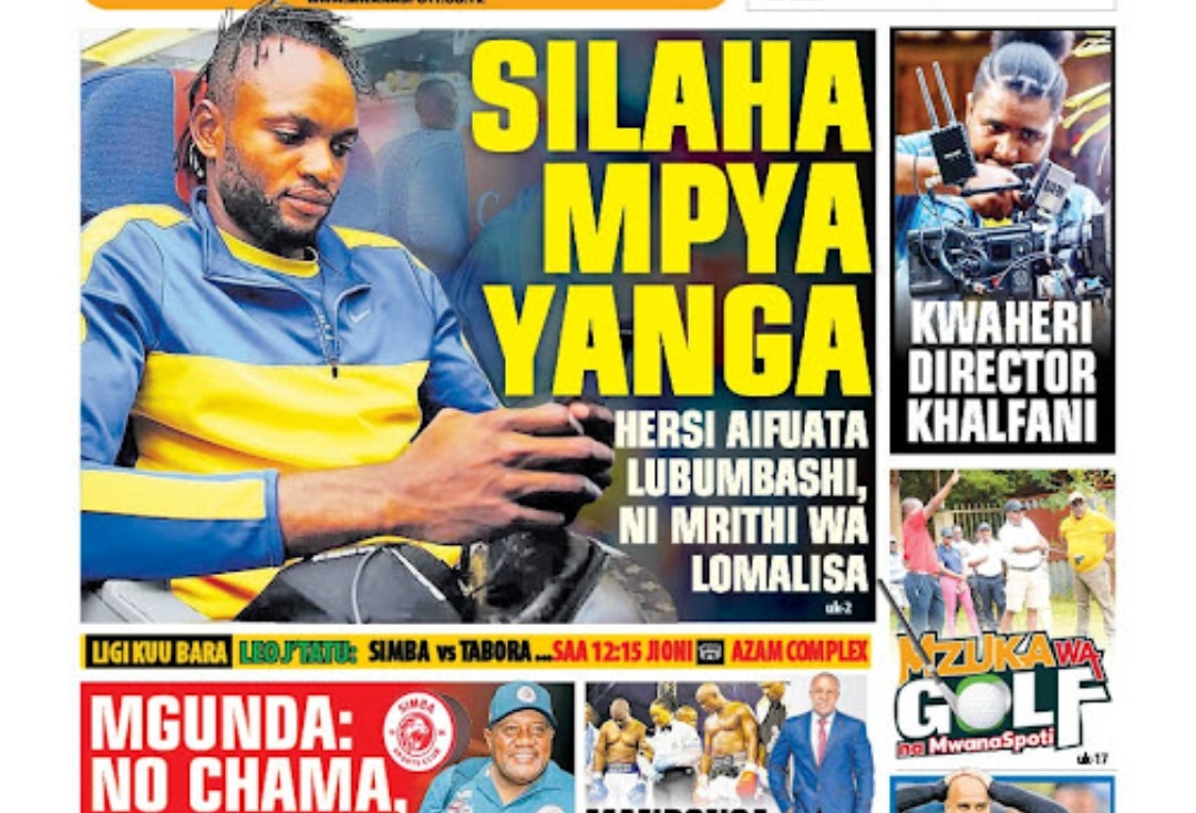 MAGAZETI ya Tanzania Jumatatu May 06-2024,Magazeti ya Tanzania Leo Jumatatu May 06-2024, Magazeti ya Tanzania Leo Jumatatu tarehe 06-05-2024, Vichwa vya habari Katika Magazeti ya Leo Jumatatu May 06-2024, Magazetini Leo 06.05.2024, Mazetini Leo Jumatatu tarehe 06 May 2024.