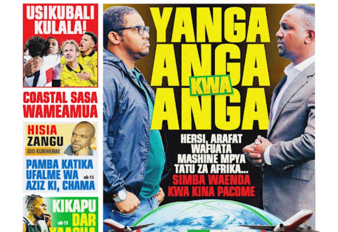 MAGAZETI ya Tanzania Jumanne May 07-2024,Magazeti ya Tanzania Leo Jumanne May 07-2024, Magazeti ya Tanzania Leo Jumanne tarehe 07-05-2024, Vichwa vya habari Katika Magazeti ya Leo Jumanne May 07-2024, Magazetini Leo 07.05.2024, Mazetini Leo Jumanne tarehe 07 May 2024.