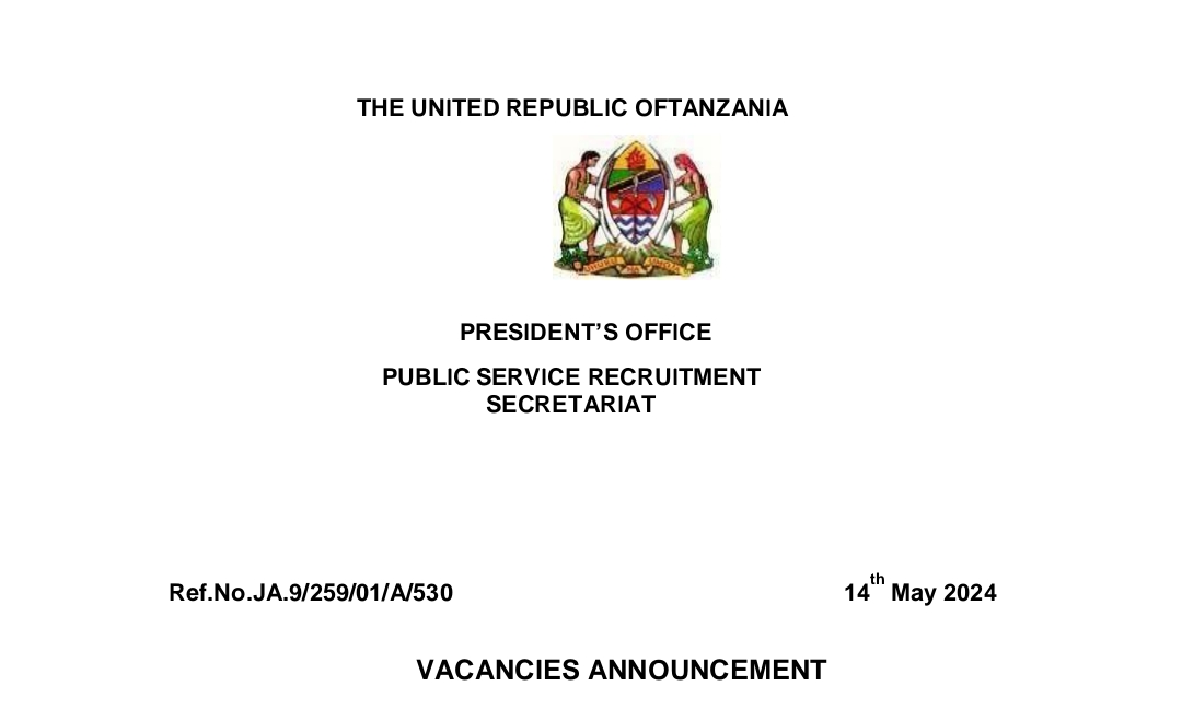 NAFASI za Kazi Kutoka UTUMISHI 14-05-2024, Kuitwa Kazini Taasisi Mbalimbali za UMMA Leo May 2024, Nafasi za Ajira kutoka UTUMISHI May 14-2024, TANGAZO LA NAFASI ZA KAZI TAASISI MBALIMBALI ZA UMMA 14-05-2024, Ajira Mpya kutoka Ajira Portal Leo May 2024.