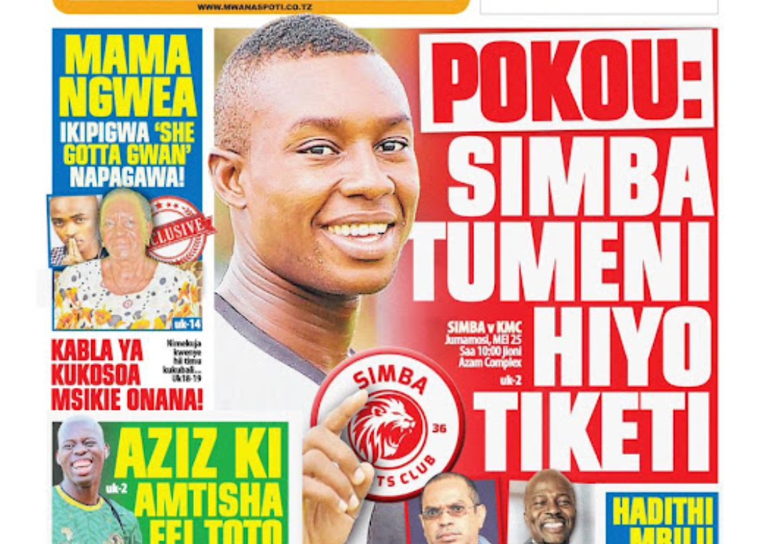 MAGAZETI ya Tanzania Jumatano May 22-2024, Magazeti ya Tanzania Leo Jumatano May 22-2024, Magazeti ya Tanzania Leo Jumatano tarehe 22-05-2024, Vichwa vya habari Katika Magazeti ya Leo Jumatano May 2,2-2024, Magazetini Leo 22.05.2024, Mazetini Leo Jumatano tarehe 22 May 2024, Magazeti ya Leo Jumatano 22 May 2024.