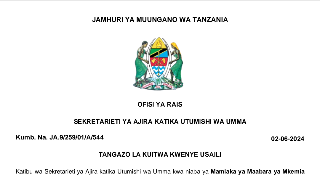 MAJINA 4582 ya Walioitwa kwenye Usaili UTUMISHI June 02-2024, Orodha ya Majina ya Walioitwa Kwenye Usaili UTUMISHI Leo June 02-2024, Orodha ya Majina ya Walioitwa Kwenye Usaili Taasisi Mbalimbali za UMMA Leo June 02-2024, TANGAZO LA KUITWA KWENYE USAILI TAASISI MBALIMBALI ZA UMMA 02-06-2024.