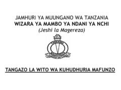 MAJINA 500 ya Walioitwa Kwenye Mafunzo Jeshi la Magereza Tanzania June 03-2024