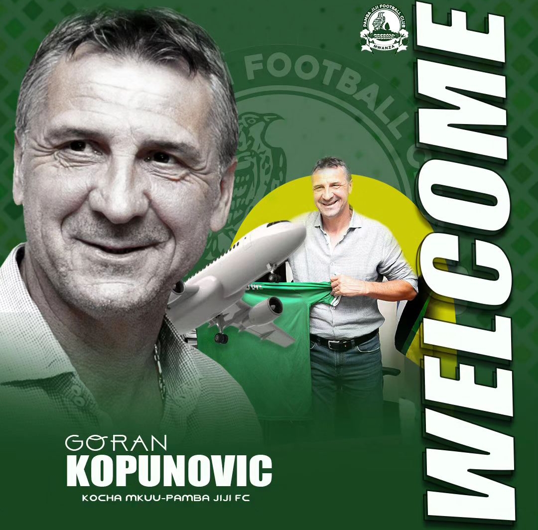 Goran Kuponovic Pamba Jiji FC