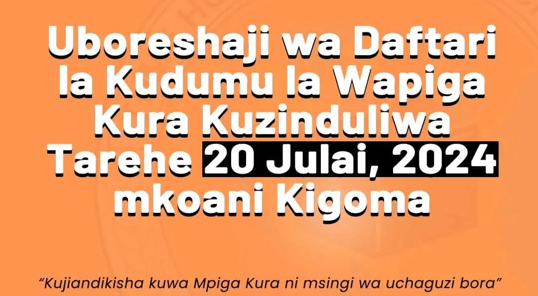 INEC Yasogeza Mbele Uboreshaji wa Daftari la Kudumu la Wapiga Kura 2024, Tume Huru ya Taifa ya Uchaguzi (INEC) imetangaza kusogezwa mbele kwa zoezi la uboreshaji wa Daftari la Kudumu la Wapiga Kura hadi tarehe 20 Julai, 2024 badala ya tarehe 01 Julai, 2024 iliyopangwa hapo awali.