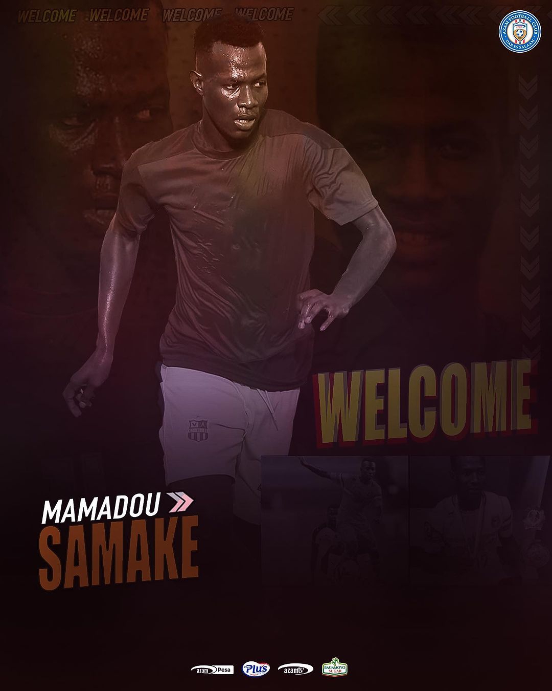 MAMADOU Samake Afunga Usajili Azam FC