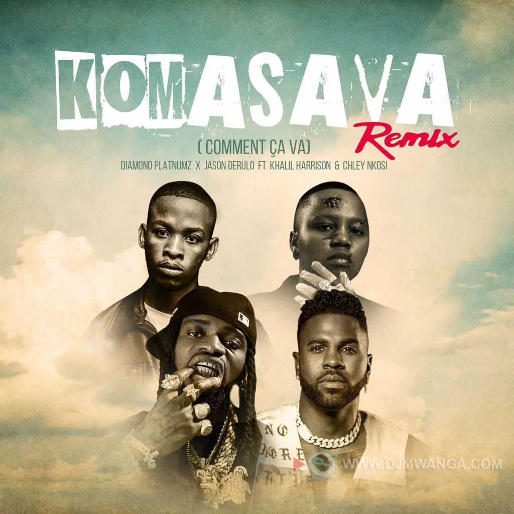 NEW AUDIO | Diamond Platnumz X Jason Derulo Ft. Khalil Harisson & Chley – Komasava Remix | Download Mp3