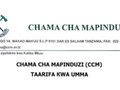 CCM Yateua Makada 10 Kugombea Uenyekiti Mikoa na Wilaya