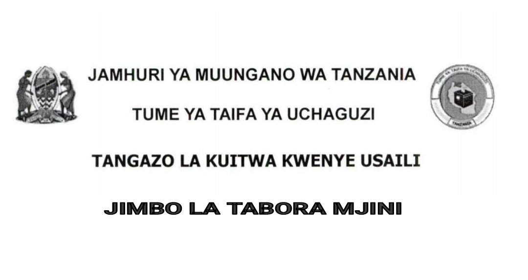 NEC Majina ya Walioitwa kwenye Usaili Tabora Mjini July 2024, Majina ya Walioitwa kwenye Usaili NEC Jimbo la Tabora Mjini July 2024, Majina Mapya ya Walioitwa kwenye Usaili NEC Jimbo la Tabora Mjini, Majina ya Walioitwa Kwenye Usaili NEC Halmashauri ya Manispaa ya Tabora July 2024.