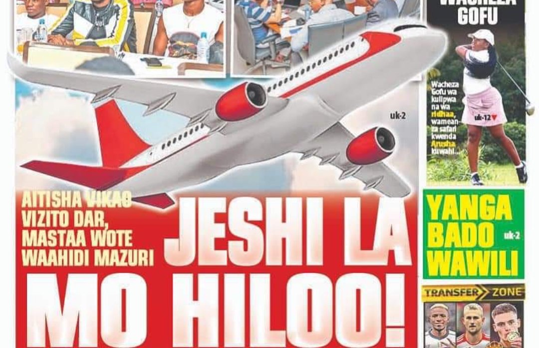 MAGAZETI ya Leo Jumatatu July 08-2024