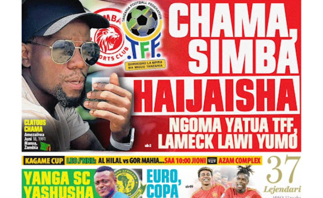 MAGAZETI ya Tanzania Leo Jumanne July 16-2024, Magazeti ya Leo Jumanne tarehe 16-07-2024, Vichwa vya habari Katika Magazeti ya Leo Jumanne July 16-2024, Magazetini Leo 16.07.2024, Mazetini Leo Jumanne tarehe 16 Julai 2024,Magazeti ya Leo Jumanne 16 July 2024.