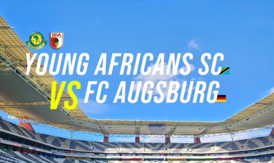 MATOKEO Yanga vs Augsburg July 20-2024,Matokeo Yanga SC vs FC Augsburg July 20-2024, Matokeo ya Young Africans vs FC Augsburg Leo tarehe 20-07-2024.