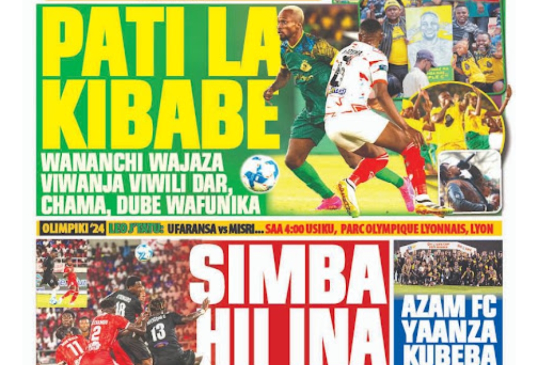 MAGAZETI ya Tanzania Leo Jumatatu August 05-2024,Magazeti ya Leo Jumatatu tarehe 05-08-2024, Vichwa vya habari Katika Magazeti ya Leo Jumatatu August 05-2024, Magazetini Leo 05.08.2024, Mazetini Leo Jumatatu tarehe 05 Agosti 2024,Magazeti ya Leo Jumatatu 05 August 2024.