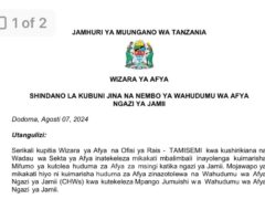 SHINDANO la Kubuni Jina na Nembo ya Wahudumu wa Afya Ngazi ya Jamii