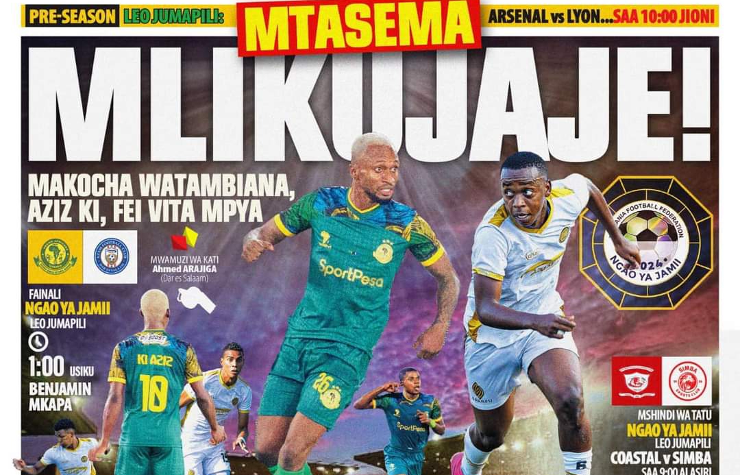 MAGAZETI ya Tanzania Leo Jumapili August 11-2024,Magazeti ya Leo Jumapili tarehe 11-08-2024, Vichwa vya habari Katika Magazeti ya Leo Jumapili August 11-2024, Magazetini Leo 11.08.2024, Mazetini Leo Jumapili tarehe 11 Agosti 2024,Magazeti ya Leo Jumapili 11 August 2024.