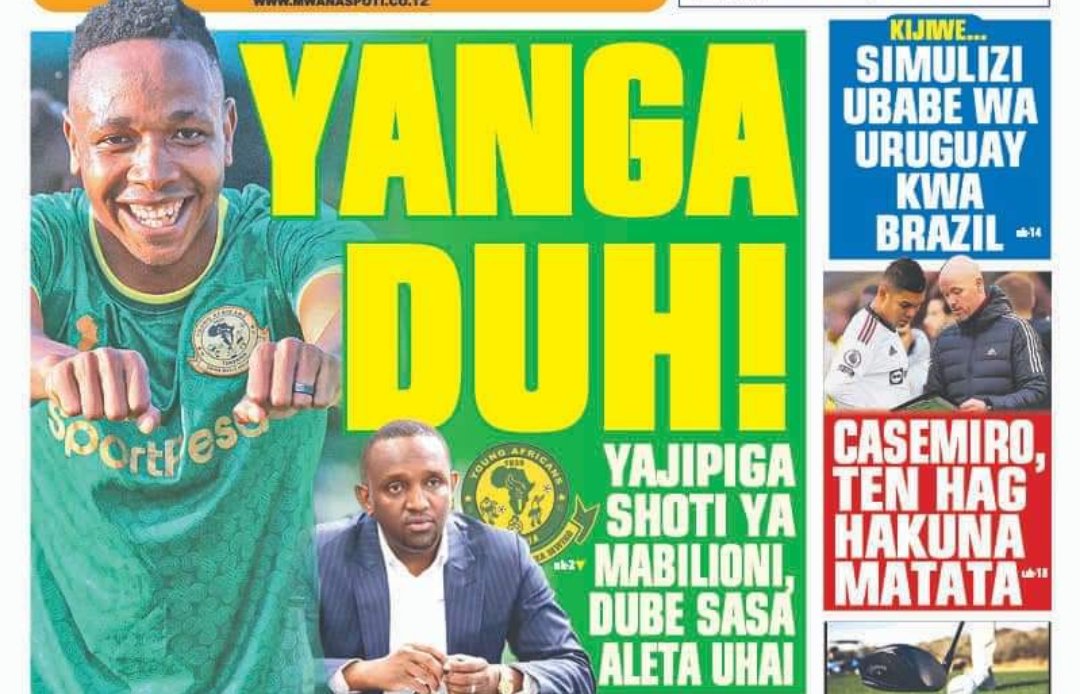 MAGAZETI ya Tanzania Leo Alhamisi August 22-2024