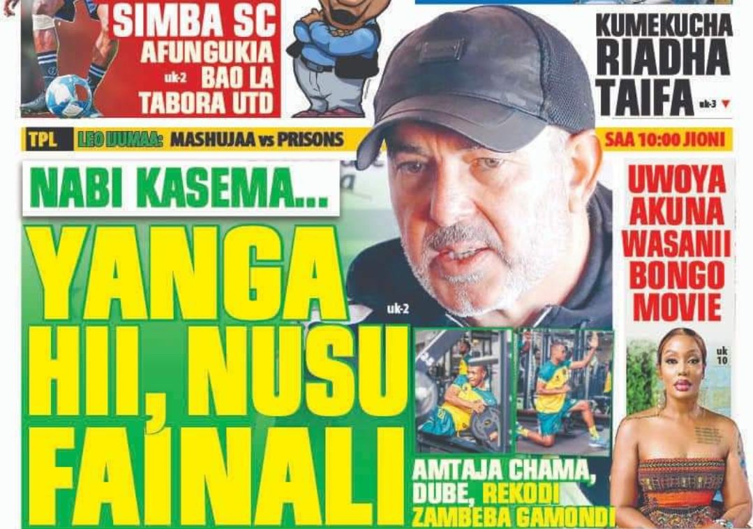 MAGAZETI ya Tanzania Leo Ijumaa August 23-2024