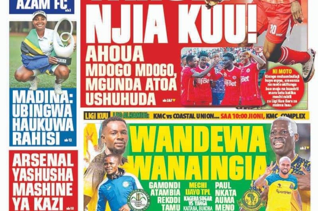 MAGAZETI ya Tanzania Leo Alhamisi 29 August 2024