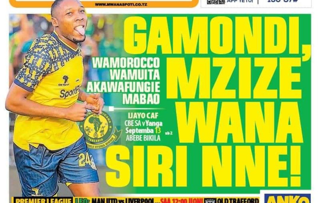 MAGAZETI ya Tanzania Jumapili 01 September 2024